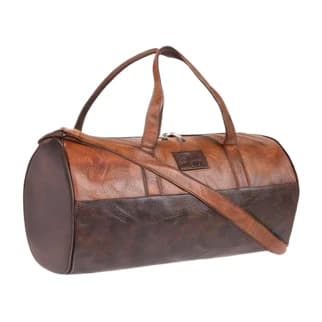 Grand Tour Leather Duffle Angle 2